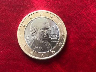 #ad #ad Euro One Coin 2017 Very Nice $3.50