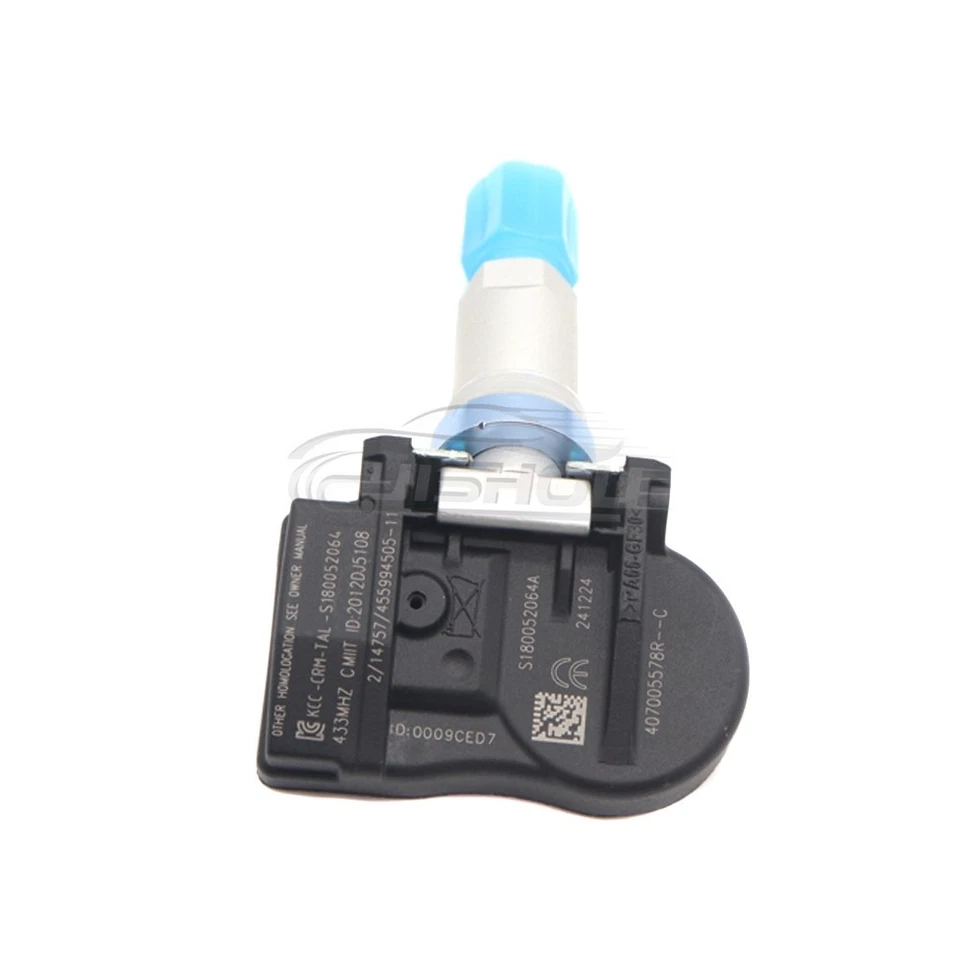 Sensor de presión de neumáticos 4 piezas TPMS 433 MHz 407005578R para Renault Megana II Scenic II Foto 2 de 4