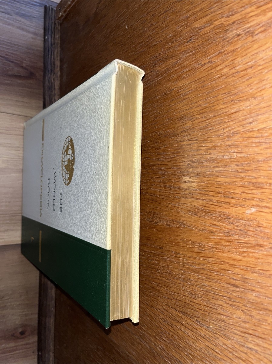 Vintage The World Book Encyclopedia 1967 Volume 12-L Top Edge Gold