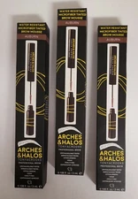 3 Pack Microfiber Tinted Brow Mousse - Auburn by Arches and Halos for Women 