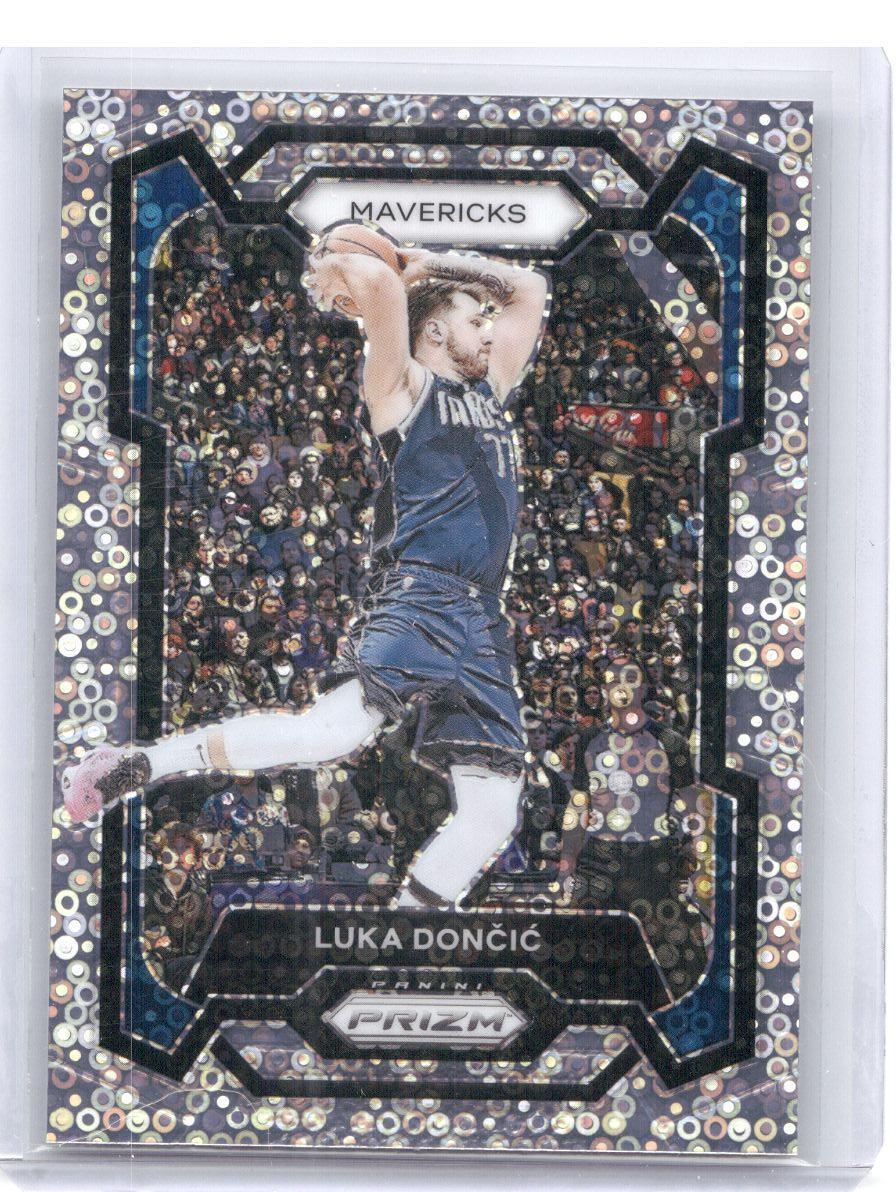 2023-24 Panini Prizm #110 Luka Doncic Prizms Fast Break