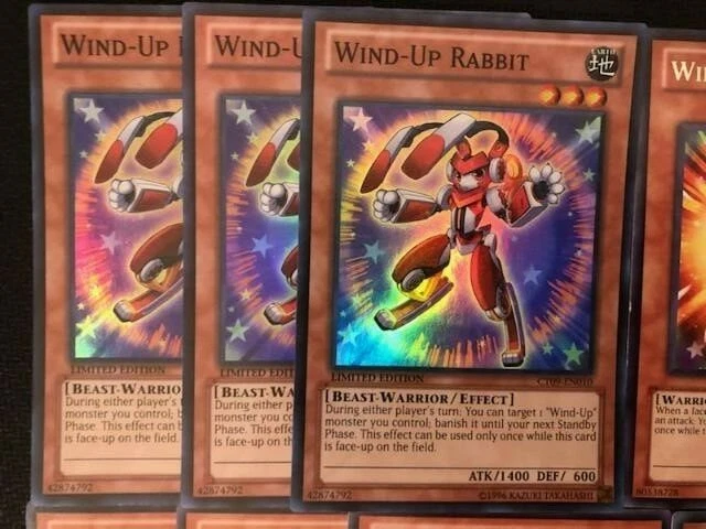 YUGIOH WIND-UP DECK- HUNTER- RABBIT- MAGICIAN- FACTORY- ARSENAL ZENMAIOH NM - Image 4 of 4