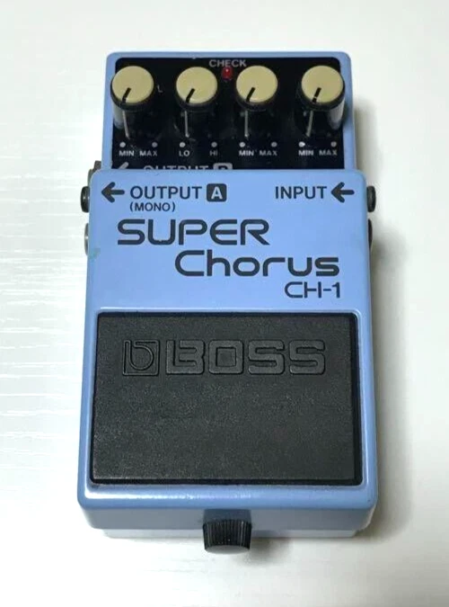 BOSS CH-1 Super Chorus Guitar Effect Pedal From Japan 761294015193
