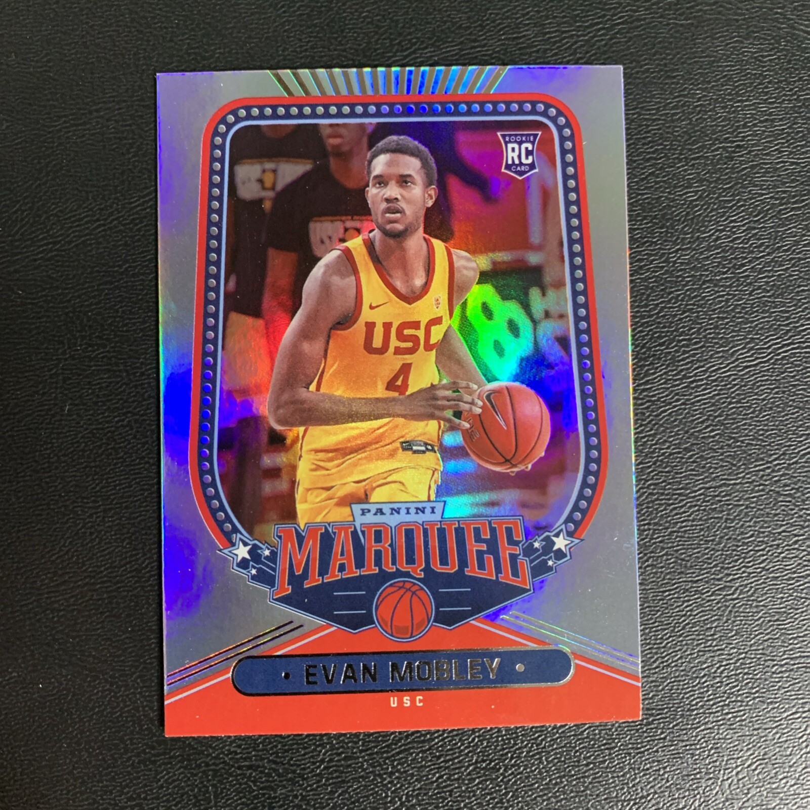 EVAN MOBLEY ROOKIE 2021 PANINI CHRONICLES MARQUEE DRAFT PICKS #142 RC USC