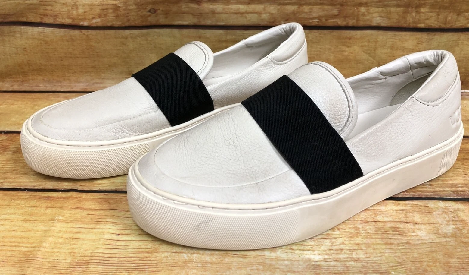 UGG Chayze BIANCHI slip on pelle casual top donna 8 5 39 5