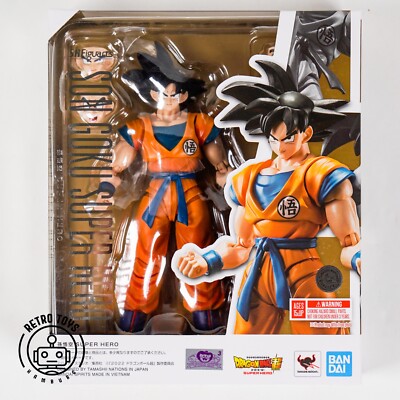 SON GOKU SUPER HERO DRAGON BALL 2 SH Figuarts Bandai Tamashii Nations S.H. Z NEU