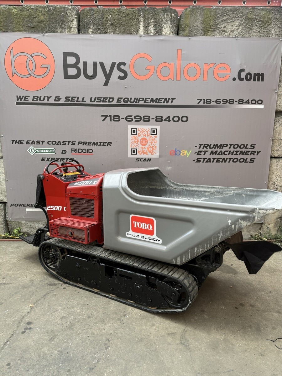2017 Toro MBTX2500 Mini Tracked Concrete Buggy 25HP 16 Cubic Feet