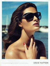Publicité Advertising 1220 2010  lunettes solaires                 Louis Vuitton