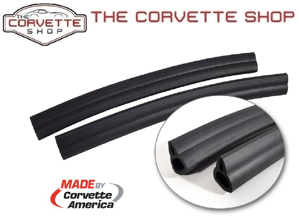 C2 C3 Corvette Outer Splash Shield Seals Wheel Well 1963-79 33086 w/o side pipes