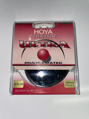 HOYA 58mm Filter Ultra Multi Coated New in Box