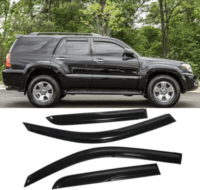 Sun Rain Guards 4Pc Window Visors For 2004-09 Toyota 4Runner Deflector VENT*