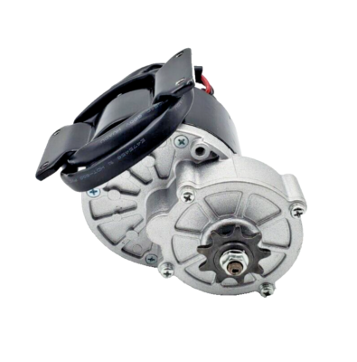 9 Teeth 24 Volt 350 Watt Sprocket Gear Reduction Electric Motor