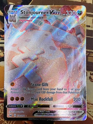 stonjourner vmax pokemon card price Stonjourner Vmax (116/202) – GoldenFishGames main image 1