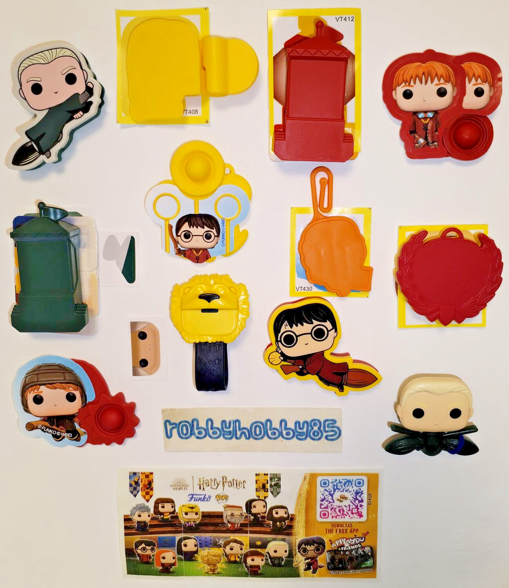 HARRY POTTER QUIDDITCH FUNKO POP COMPLETE SET OF 12 ACCESSORIES