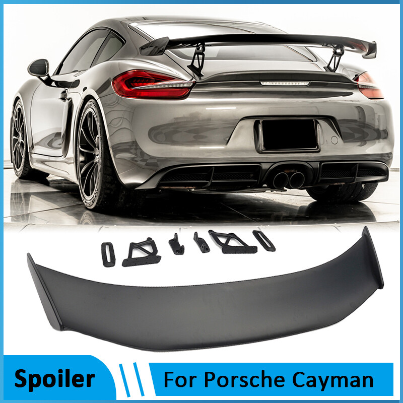 Rear Trunk Spoiler Wing For Porsche Cayman Boxster 981 718 987 997