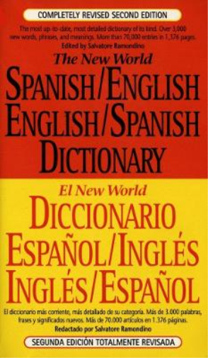 Salvatore Ramon The New World Spanish-English, English-Spanish Dicti (Tascabile)