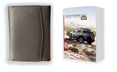 Owner Manual for 2014 Toyota FJ Cruiser, Owner's Manual Factory Glovebox Book
