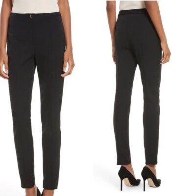Theory Clean Cigarette Pants Black 0