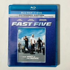 Fast Five - Blu-ray + DVD - Extended Edition - Vin Diesel - Paul Walker