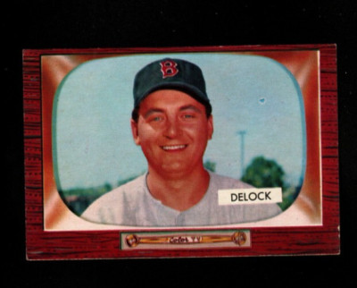 5654* 1955 Bowman # 276 Ivan Delock Ex-Mt