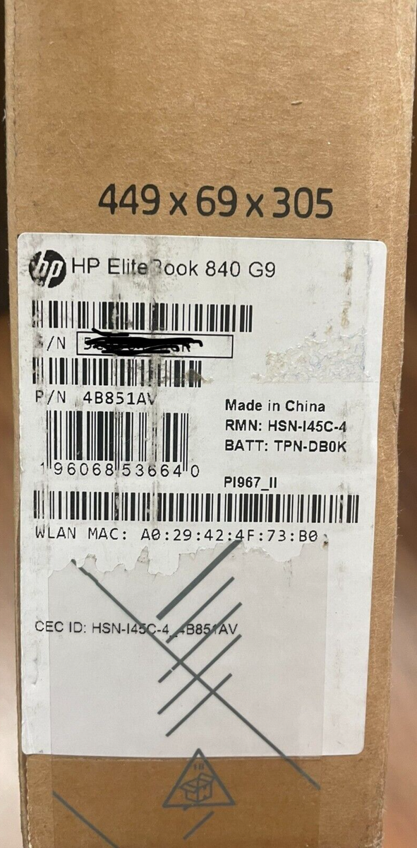 New HP EliteBook 840 G9 i5 i5-1245U 16GB 256GB WIN 11 PRO New HP EliteBook 840 G9 i5 i5-1245U 16GB 256GB WIN 11 PRO