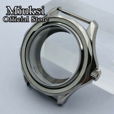 Miuksi 41mm case sapphire glass fit NH35 NH36 ETA2836 DG2813 3804 Miyota8215