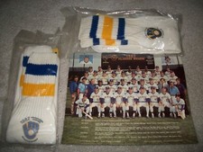 Milwaukee Brewers Socks 2 Pair and Team Picture