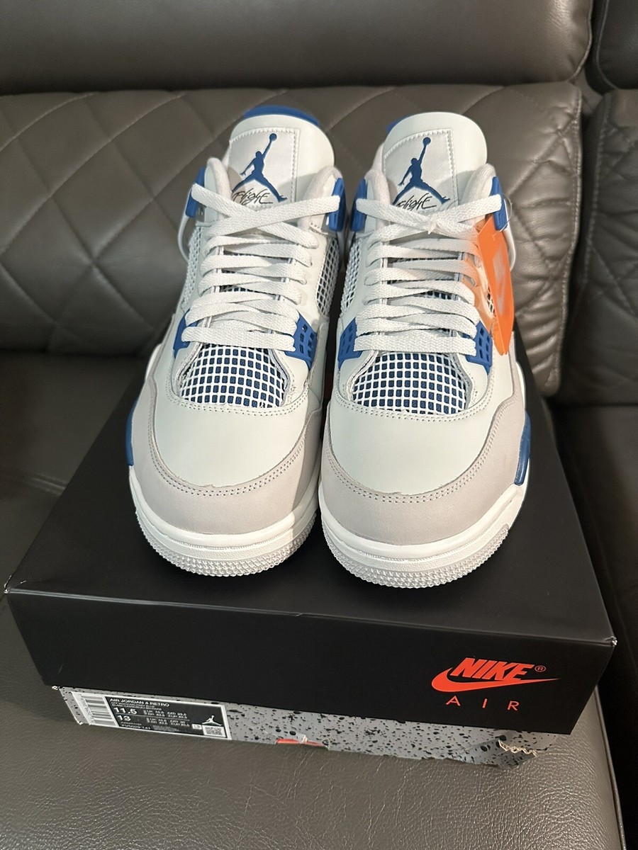 Size 11.5 - Air Jordan 4 Retro 2024 Military Blue Men's FV5029-142