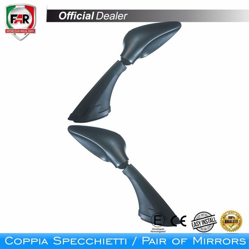 COPPIA SPECCHI FAR 5489 E 5490 OMOLOGATI per Yamaha 500 T-MAX 2007-2007 - Foto 1 di 2