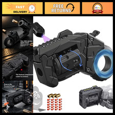 Metal Fidget Gun EDC Toy - Stress Relief Spinner with Shell Ejection  Target, D