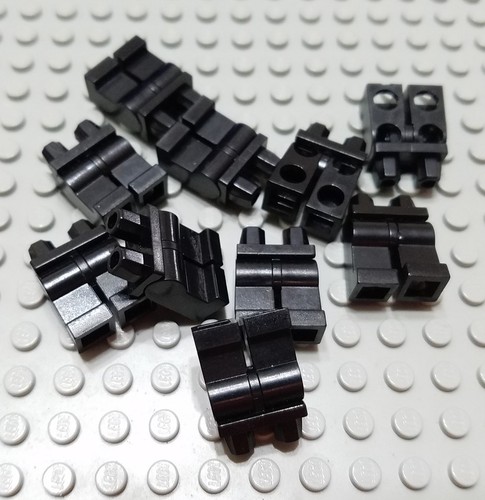 LEGO Lot of 10 Black Minifigure Legs Body Part Pieces