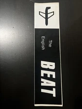 The English Beat Vintage 80s Bumper Sticker Ska 2 Tone Madness Specials Selector