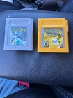 Vintage Pokemon Silver Version GBC Game Boy Color, 2000, Authentic fully working