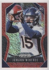 2019 Panini Prizm Rookies Red Shimmer Prizm 8/15 Juwann Winfree #387 0c6