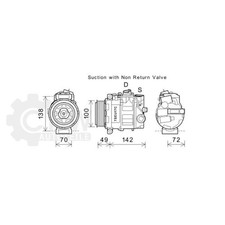 Kompressor Klimaanlage für Mercedes-Benz G-Klasse Bj.06-20 Kompressor Klimaanlage für Mercedes-Benz G-Klasse Bj.06-20