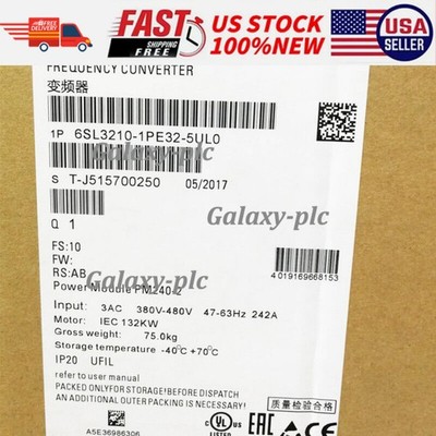 New Siemens 6SL3210-1PE32-5UL0 G120 POWER MODULE PM240-2 6SL3 210-1PE32-5UL0