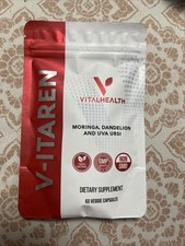 VitalHealth V-Itaren 60 Veggie Capsules - New...