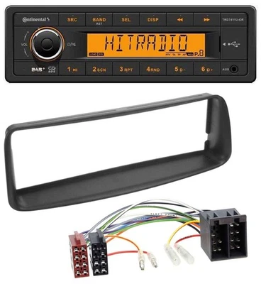 Continental 1DIN DAB MP3 AUX USB Autoradio für Peugeot 206 (ab 1998) - Bild 1 von 4