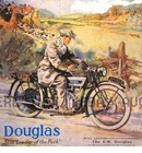 Douglas Poster 1927  motorcycle modern print advertisement