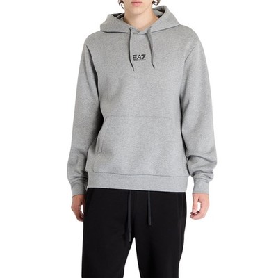 EA7 Kapuzenpullover für Herren Core Identity Grau