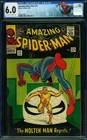AMAZING SPIDER-MAN  # 35   "Molten Man"  Custom Label!  CGC6.0      45462217001