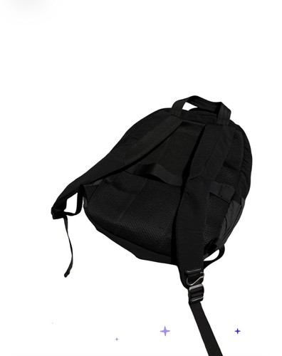 Rionier Black Quilted Hiking Backpack Bag Top Handle Zip Closure - Picture 2 of 3