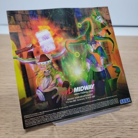 Gauntlet Legends SEGA Dreamcast (DC) Instruction Manual & Artwork Only NO DISC