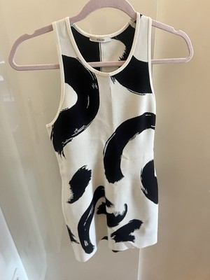 Celine Phoebe Philo Era S/S 2014 Runway Graphic Top Shirt Size XS Or XXS