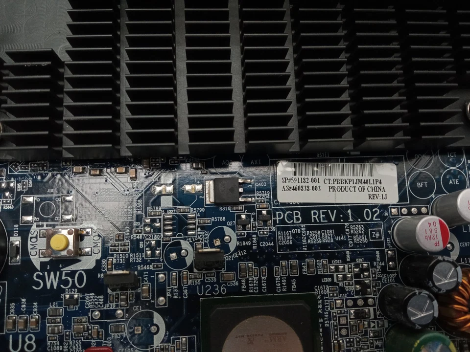 HP Z800 Dual Socket LGA1366 Workstation DDR3 Motherboard 460838-003 591182-001 - Image 4 of 4