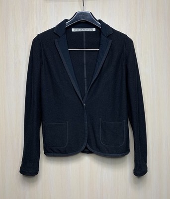 Frauenschuh Merino Wool Extrafine Handcrafted Black Blazer Women s Size 2