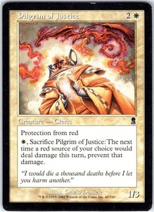 Pilgrim of Justice - Odyssey #40 Common MTG