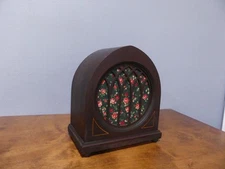 Vintage Cathedral Radio Wooden Accessory Speaker Great Condition & Works Great