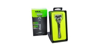 Gillette Labs mit Peelingstange, Gillette Herrenrasierer, 1+2 Klingen