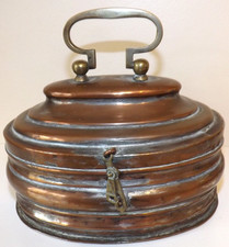 19th Century Turkish Hammam Copper Bath House Soap Box